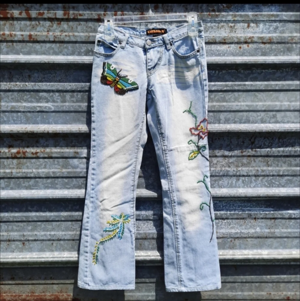 VINTAGE Beaded Dollhouse Jeans - Picture 15 of 15